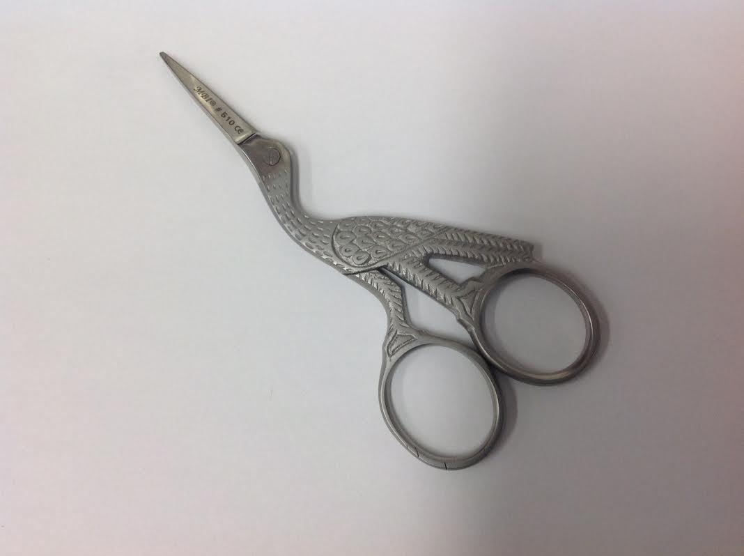 Stainless steel stork scissor 4” L'Moor