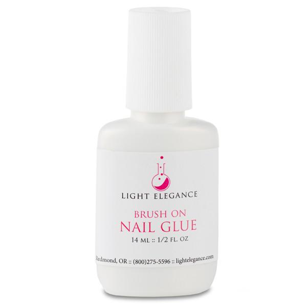 Light Elegance Brush On Nail Glue | L'Moor