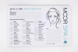 Moor Spa Prescription Pad 