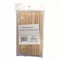 7" Wooden Manicure Sticks (100 pkg)