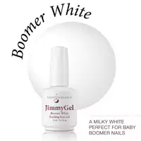 Light Elegance Boomer White JimmyGel Soak-Off Building Base Jimmy Gel