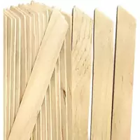 Wooden Angled Waxing Spatula--Small (100 per pkg)