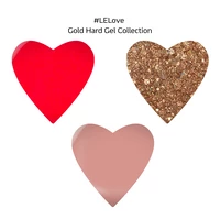 #LELove Gold Hard Gel Collection