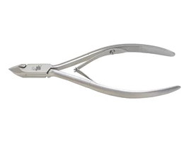 Stainless steel cuticle nipper with long handle-Full jaw