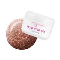 Light Elegance She's My Golden Nugget, Glitter Gel, 10 ml