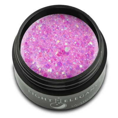 Light Elegance Glitter Gel Pixie Purple Candy Shop 2023 Collection