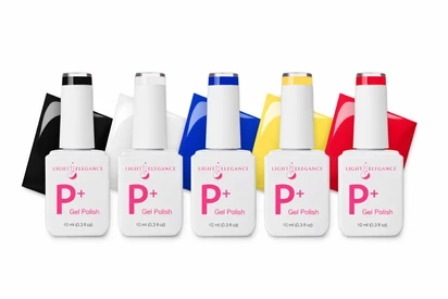 Light Elegance P+ Gel Polish Primary Colours Bundle