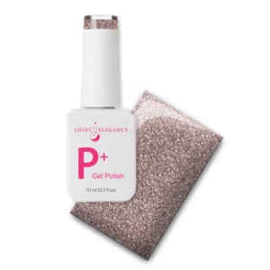 Light Elegance P+ Here For the Lights, Glitter Gel Polish, 10 ml
