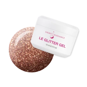 Light Elegance She's My Golden Nugget, Glitter Gel, 10 ml
